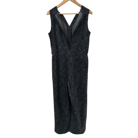 Athleta Topanga Printed Jumpsuit Viper Black Size Small - Picture 14 of 14